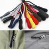 10pcs Zipper Pull Puller End Fit Rope Tag Fixer Zip Cord Tab Replacement Clip Broken Buckle for DIY Sewing Clothes Supplies