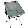PYKES PEAK Кемпинговый стул обычного типа, сборный, складной, легкий, для кемпинга, для отдыха на природе, CH-01 [НОРМАЛЬНЫЙ/СЕРЫЙ]