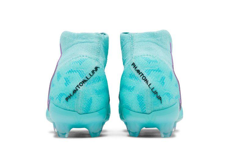 Женские бутсы Nike Phantom Luna Elite FG Peak Ready Pack (Женский) Гипербирюзовый/Фуксия Мечта/Черный