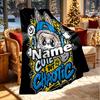 Custom Name Personalized Labubu Print Blanket, Home Decor, Bedroom, Sofa, Camping, Couch, Gifts for Birthday ChristmasEnthusiasts