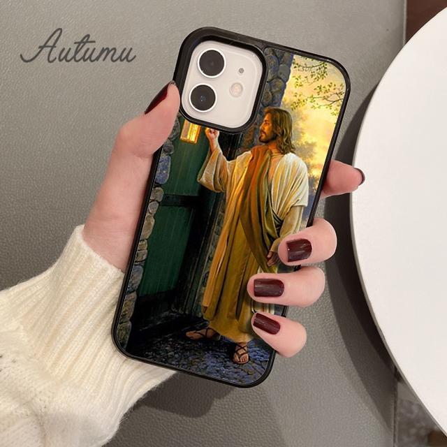 Чехол для телефона с крестом и стихом из Библии о Иисусе Христе для iPhone 17 Air 15 16 11 12 13 14 Pro Max Plus coque Fundas Shell