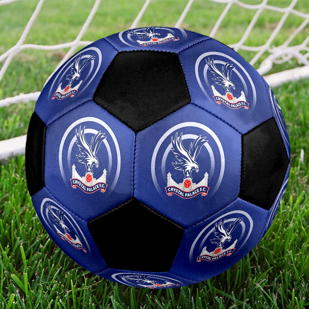 Crystal Palace F.C Soccer Ball Colorful All Ages Machine Stitched PVC Competition Ready Durable High-Bounce.SIZE5