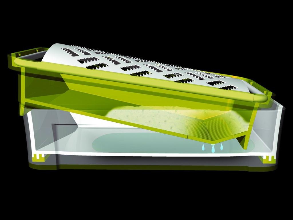 Suncraft Kaisai Супер терка Зеленый Белый