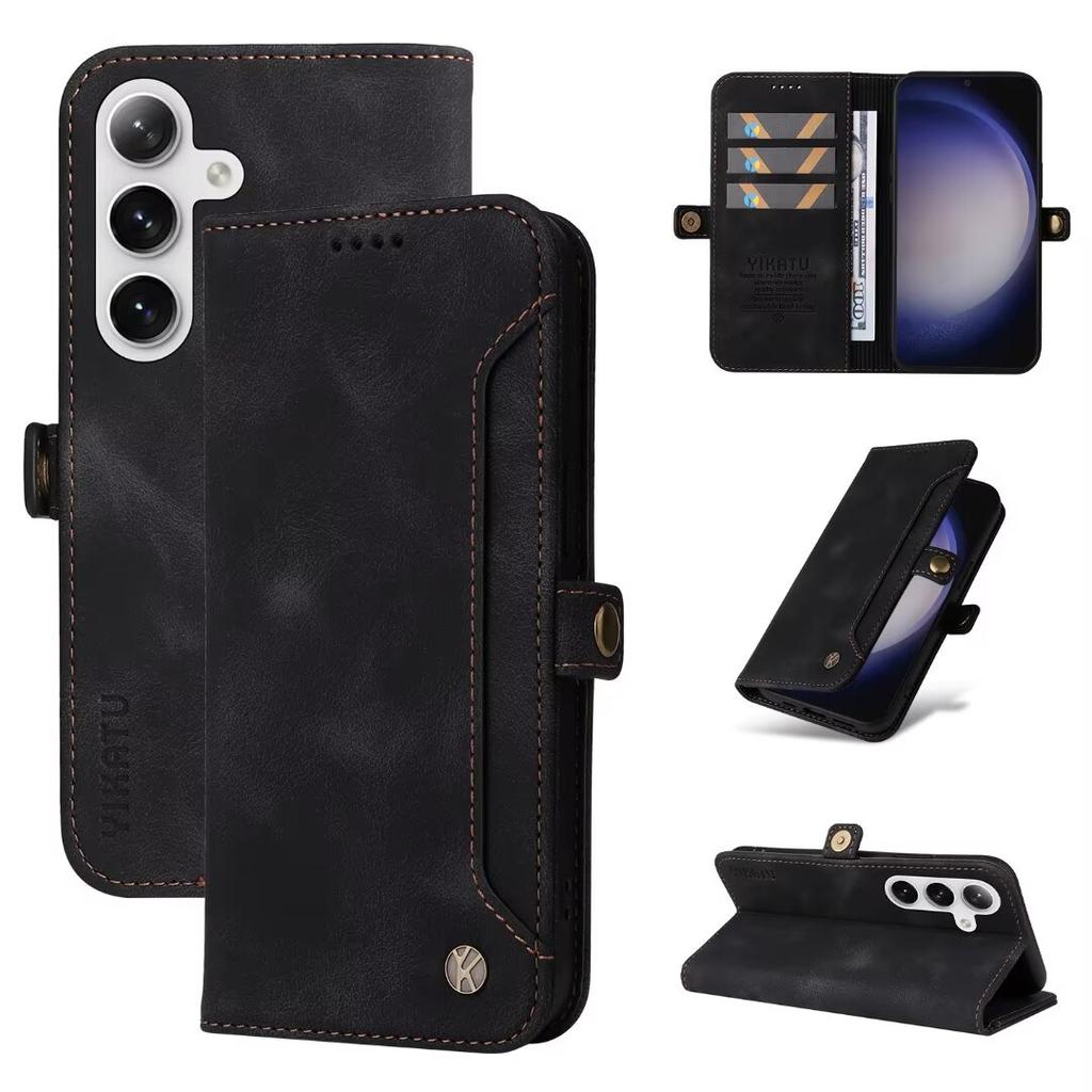 Wallet Leather Magnetic Flip Case For Samsung Galaxy A21s A20 A16 A15 A14 5G A13 4G A12 A10 A06 A05s A05 A04s A04e A04 A03 Core