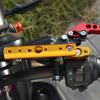 Aluminum Alloy Motorcycle Rearview Mirror Mount Extender Bracket Multifunctional Corrosion Resistant for Motorbike Scooter Modification