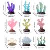 Aquariums Glowing Resin Coral Decoration Fishtanks AquaticUnderwater Ornament Landscaping Safety Decor for Fish Shirmps