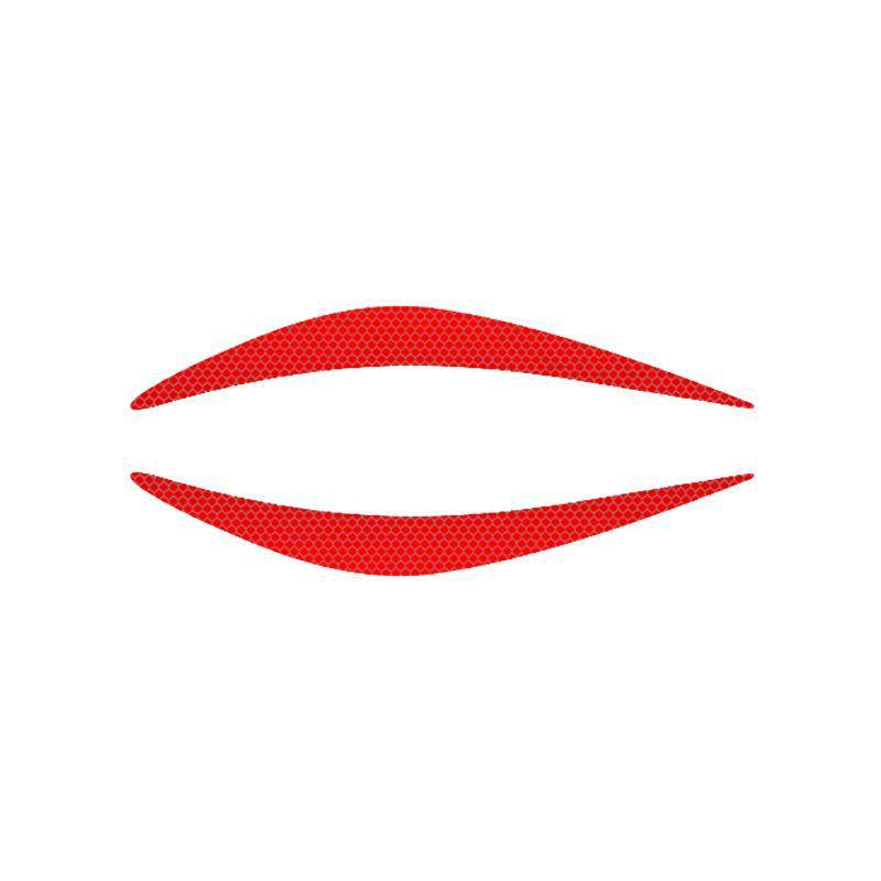 Светоотражающие Водонепроницаемые Наклейки-Брови на Фары - Креативное Украшение Автомобиля