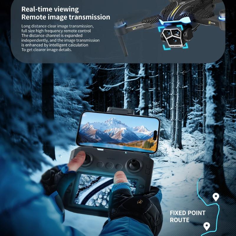 Дрон Z103 8K 5G GPS Профессиональный HD Аэрофотосъемка Самолет с Дистанционным Управлением HD Двойная Камера Бесколлекторный 360° Обход Препятствий Квадрокоптер БПЛА