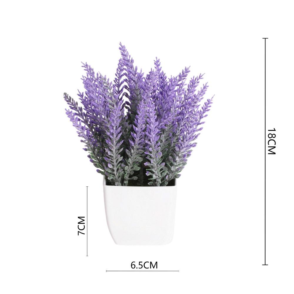 Fake Potted Flowers False Plants Simulated Tree Pot Plants Artificial Flower  Home Garden Decor