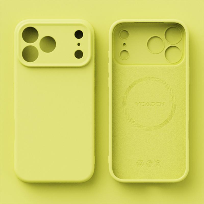Магнитный чехол из жидкого силикона для iPhone 17 16 15 14 13 12 Pro Max Plus 17 Air Для Magsafe Беспроводная зарядка Защитная крышка