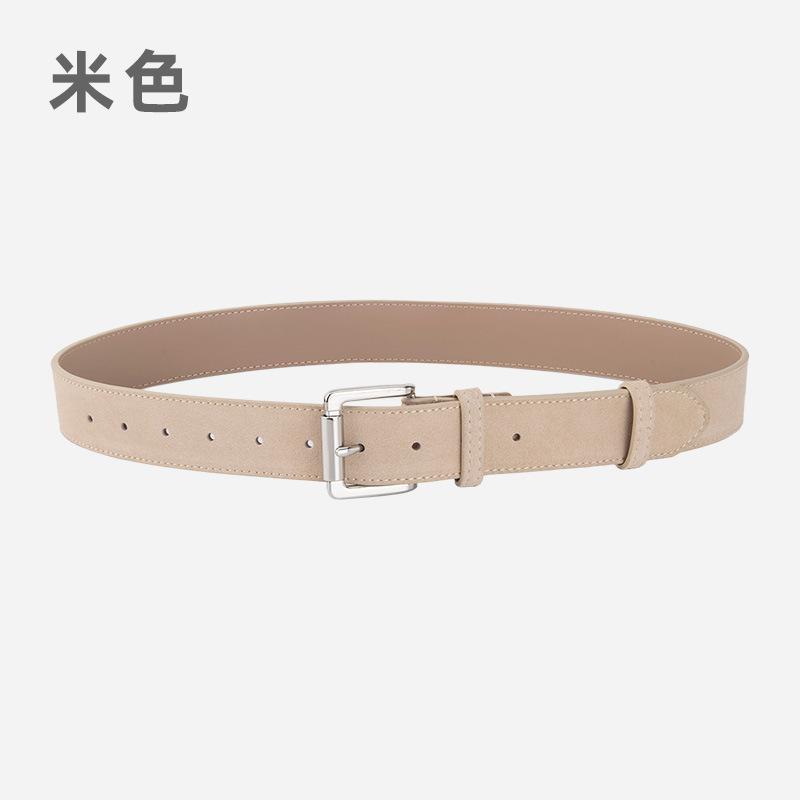 Wind Leather Belt Lady Premium Pants Decorative Belt Lady