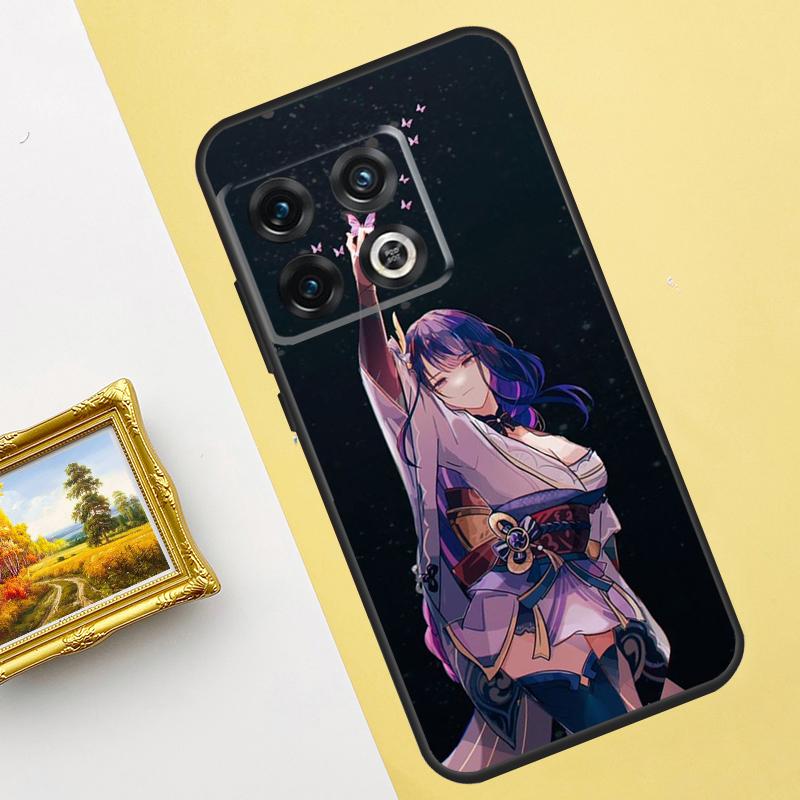 Кейс Raiden Shogun Genshin Impact Для Oneplus 10 8 9 Pro Ace 10T 9R 8T Чехол Для Oneplus Nord 2 2T CE N100 N200 N300