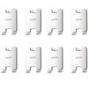 8 PCS No Punching Hanging Picture Hangers Waterproof Adhesive Picture Hangers  Household