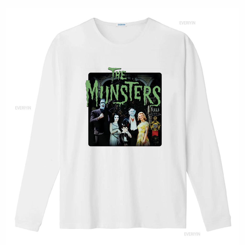 50 Years Munsters The 1313 Classic TV Show Mens Regular Fit T Shirt vintage Washed Breathable Soft homme Unisex graphic
