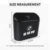 For BMW Car Trash Bin Hanging Vehicle Garbage Dust Case Storage Box For BMW M Performance E36 E60 E90 X2 X1 X3 X5 E46 E39 E70 M3