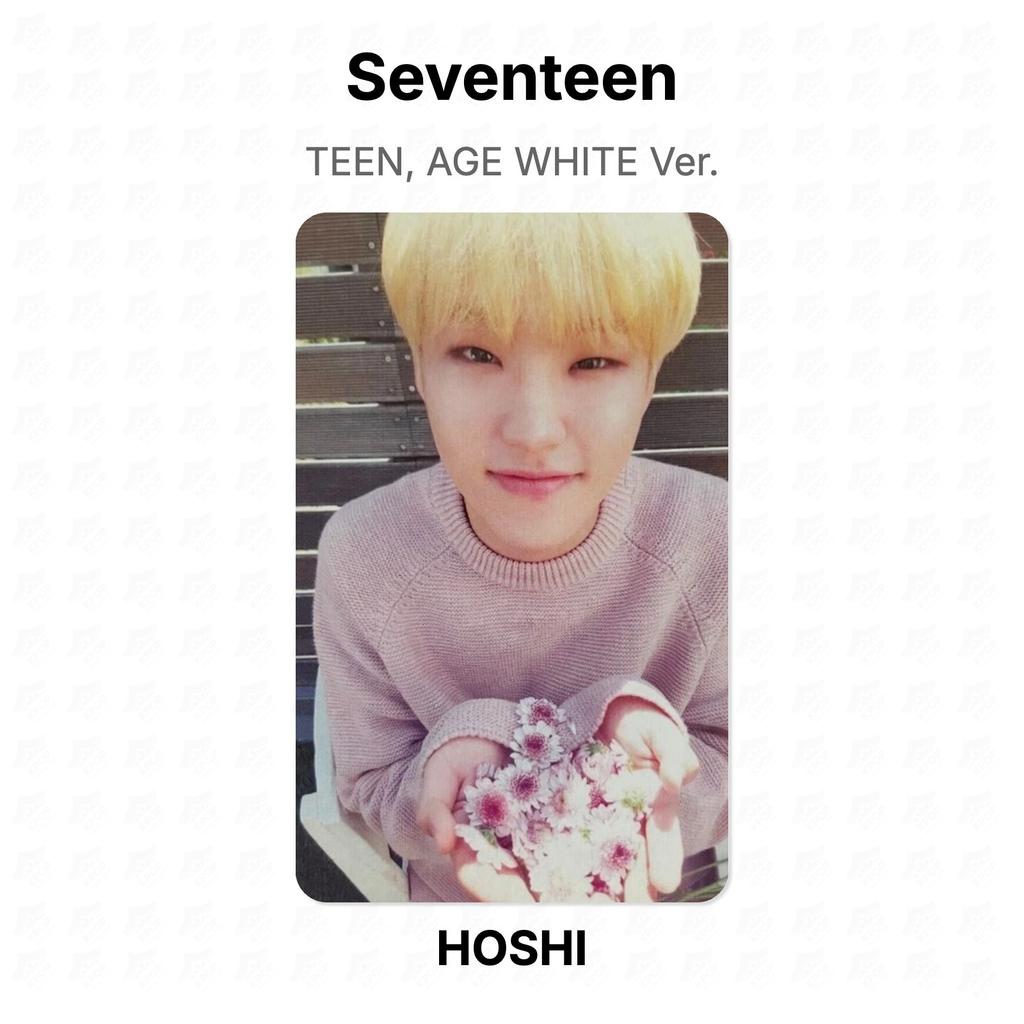 Seventeen ПОДРОСТОК, ВОЗРАСТ БЕЛЫЙ Вариант. Официальная фотокарта