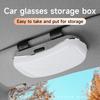 Используется для автомобильного козырька Honda, коробка для очков для автомобиля, чтобы легко брать и хранить подкладку из губки для защиты ваших очков.