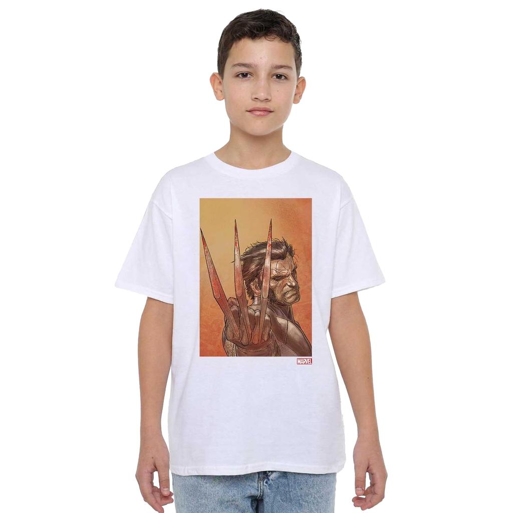 Marvel Детская/Подростковая футболка X-Men Ready Росомаха