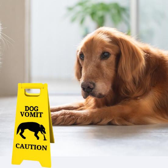1/2 шт., предупреждающий знак о рвоте у собак и кошек, для сада, газона, черного котенка, щенка, предупреждающий знак о рвоте, для домашнего офиса, рабочего стола, украшения для домашних животных
