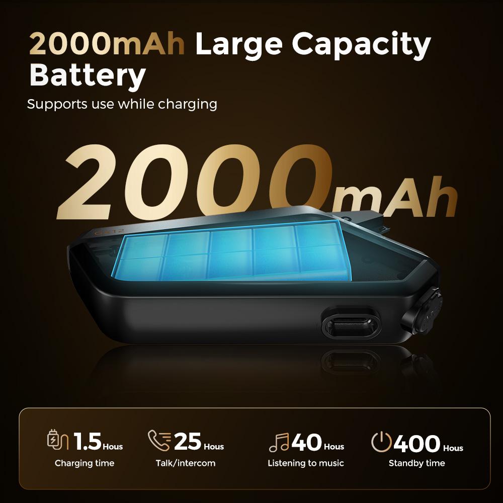 Система внутренней связи для мотоциклетного шлема с двумя чипами Bluetooth-система связи для 10 мотоциклистов 2000 м BT-переговорное устройство для мотоцикла