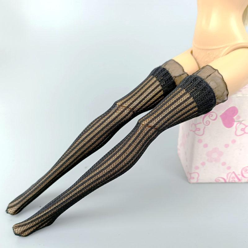 1 пара кружевных носков для куклы Блайт, носки среднего размера для Blythe, чулки выше колена для кукол Blythe, аксессуары для детей