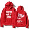 Rock Band System of A Down Hoodie System of A Down Tour 2026 Sweatshirt Men Alternative Metal Music Streetwear Unisex Gothic Top