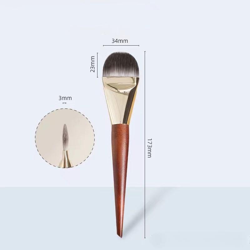 Ультратонкая жидкая основа для макияжа, кисть для тонального крема, кисть для тонального крема, тональный крем для контура лица, инструмент для консилера для макияжа