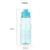 550ML Travel Multi-color Sport Plastic Water Cup Water Bottle Large Capacity