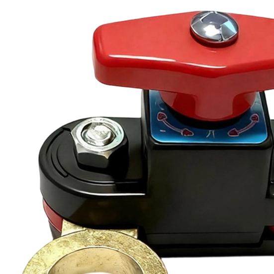 Car Battery Power Cut-Off Switch Breaker 12V/24V Battery Disconnect Switch Universal Power Cut Off with Rotating Terminals for Cars Trucks &