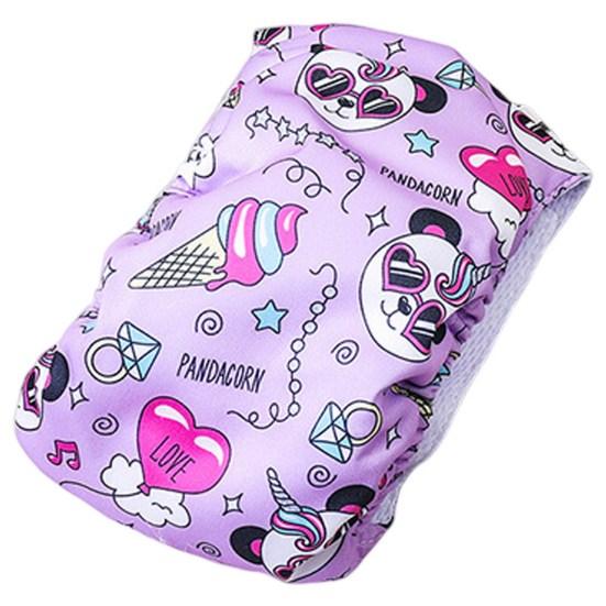 Регулируемые моющиеся гигиенические штаны для домашних животных, застежка-лента, впитывающий герметичный физиологический подгузник для собак, товары для домашних животных