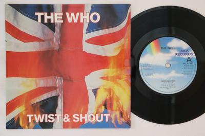 7-дюймовая пластинка WHO - Twist & Shout / I Can't Explain MCA927 MCA 1984 UK Рок Б/У