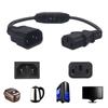 Heavy Duty Power Extension Cord 10A IEC-320 C14 To C13 Cable with Switch For Desktop Power Distribution Unit