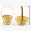 With Handle Flower Arrangement Basket Party Supplies Handheld Baskets Weaving Basket  Flower Shop