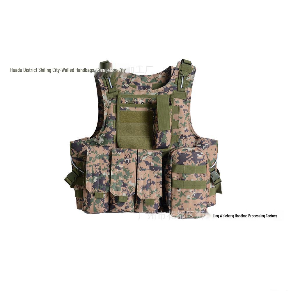 Amphibious Python Camouflage Molle System Tactical Cycling Vest