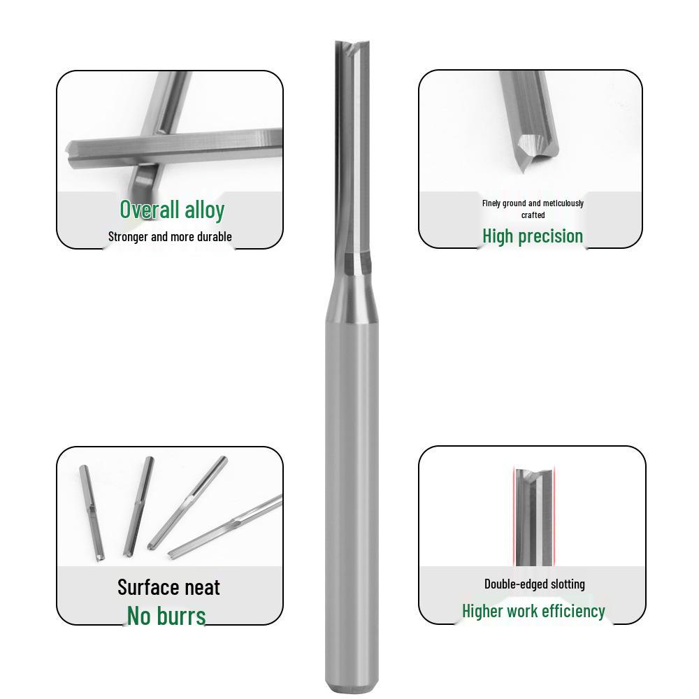 Двусторонняя фреза со спиральными канавками из сплава МДФ для деревообработки и гравировки