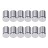 12 Pcs Advertising Nails Stainless Steel Wall Sign Standoff Screws 38x50mm for Supermarket Bedroom