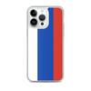 Coque iPhone - iPhone 14 Pro Max - Drapeau Russie - Souple - Multicolore - Vertical