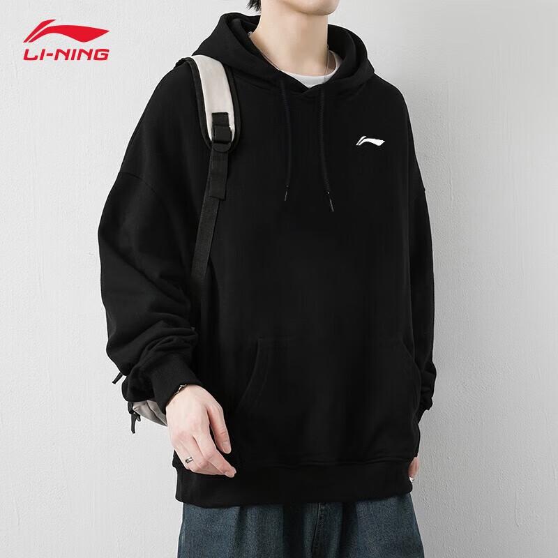 Li-Ning Унисекс худи на флисе