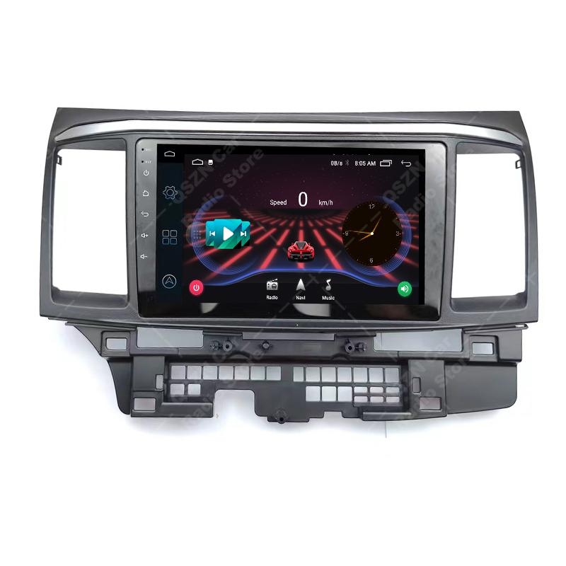 9 Inch Car radio Frame Fascia For Mitsubishi Lancer Fortis 2007+ Proton Inspira 2010+ Auto Stereo Panel Dashboard Mount Kit