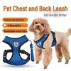 Reflective Breathable Anti-Escape Harness & Leash for Small/Medium Dogs