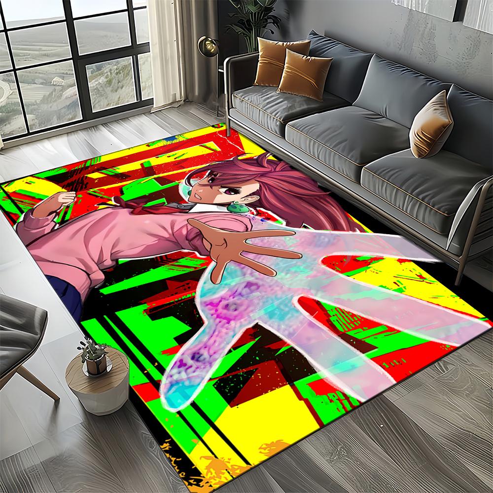 DAN DA DAN Anime Cartoon Non-Slip Carpet Rug for Living Room Bedroom Sofa Kids Play Floor Mat HD Gift
