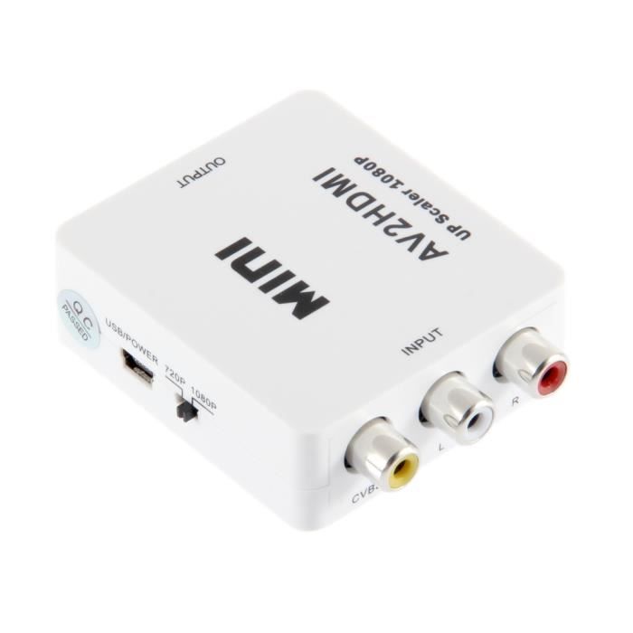 RCA AV HDMI AV2HDMI 1080P DVD-конвертер