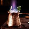 Турецкая кофейная турка с длинной ручкой Винтажная кофеварка Кофеварка с широким горлышком Классическая кофейная турка кофейник для горячего шоколада