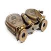 Antique Brass Nautical Spyglass Binocular – 10.16 Cm, Decorative, Vintage Finish
