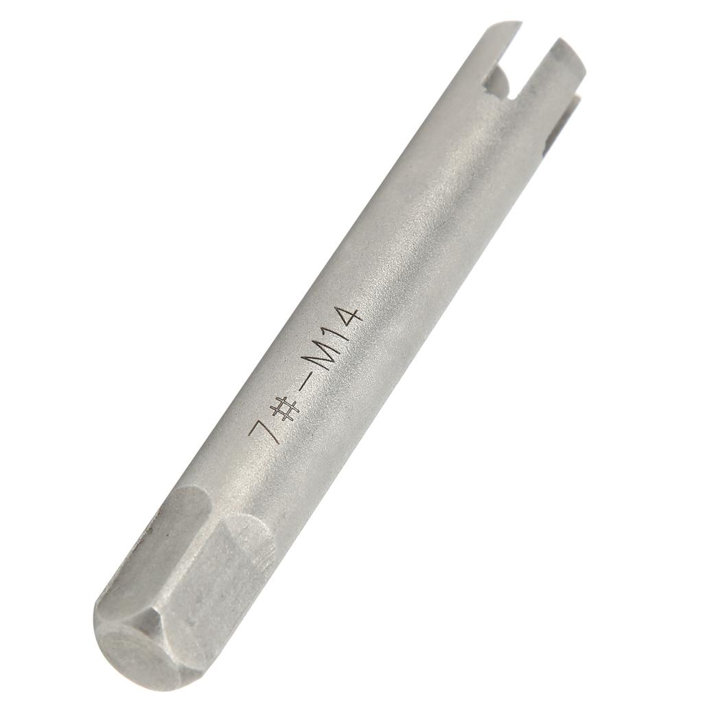 Tap Extractor High Speed Steel 4 Claws Square Handle Broken Bolt Remover for M14 Metric