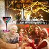 Neliky 20pcs LED Coaster, Light Up Coasters, LED Bottle Light, Bottle Glorifier, LED Stickers Coaster Light Up for Drinks, Flash Light Up Cups