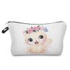 Женская косметичка с животным принтом для туалетных принадлежностей, органайзер для путешествий, 6763