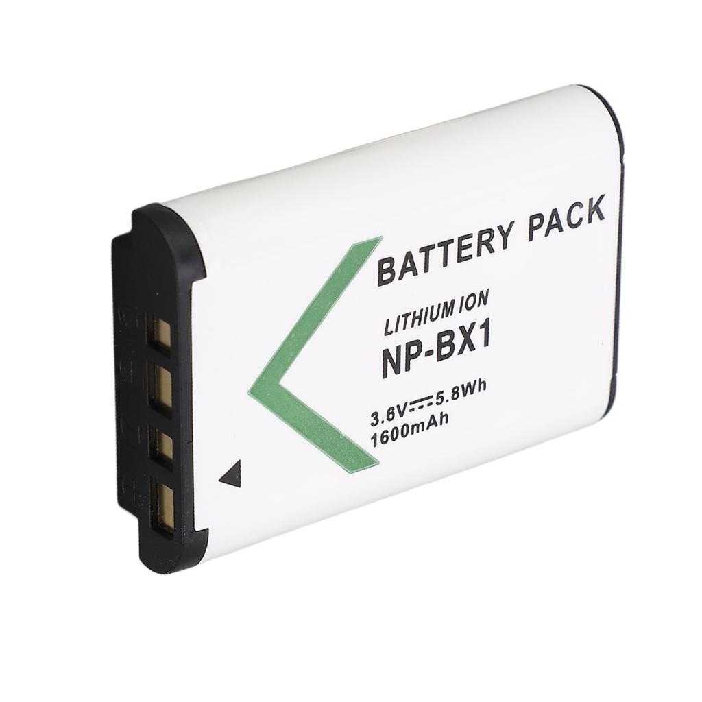 NP BX1 Battery 3.6V 1600mAh NP BX1 Lithium Ion Battery for Cyber Shot DSC HX RX1 RX1R II RX100 FDR