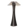 LED Table Lamp USB Charging Night Light 3 Lighting Mode with Touch Sensor for Home Room Smoky Grey