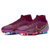 Nike Mercurial Superfly 9 Круглый носок Удобные AG (Резиновые короткие шипы) Футбольные бутсы Унисекс Футбольные бутсы Фиолетовые DO9343-694